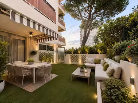 dpt alpes maritimes (06)  à vendre antibes appartement t3 65 m² – rez-de-jardin  terrasse 