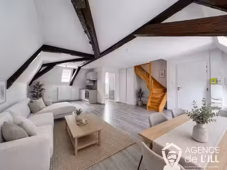 appartement 2 pièces en duplex 57 m2 benfeld
