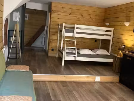 ambiance chalet  t1 bis cosy avec patio