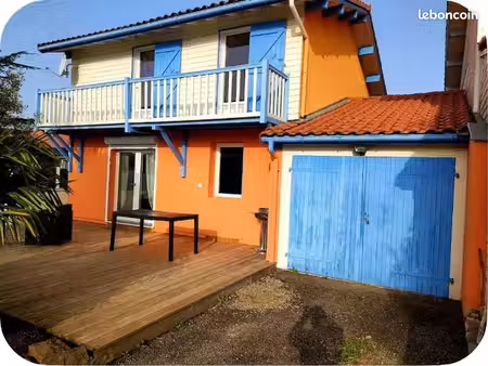 maison meublée 89 m² – 3 chambres – garage – jardin & piscine – mimizan