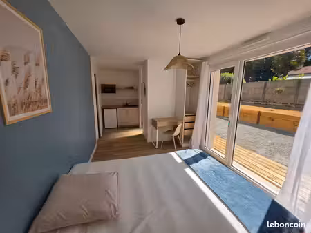1 pièce 19m² privatif avec sdb & coin cuisine dans coliving haut de gamme avec services - 