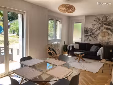 location - maison lumineuse de 85 m² – 4 chambres – grand jardin plein sud – quartier des 