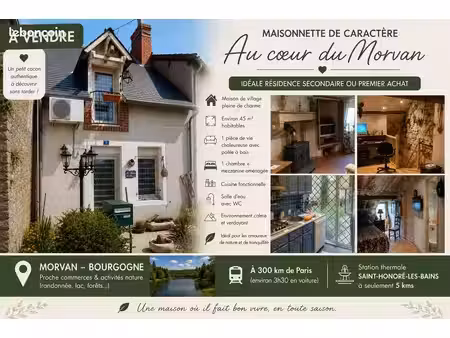 urgent - maisonnette meublée dans le morvan