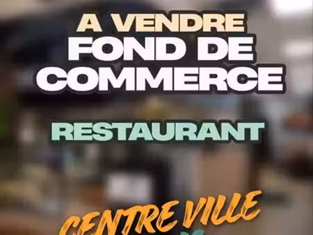fond de commerce restaurant
