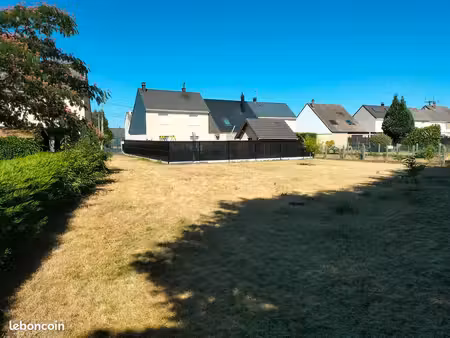 terrain viabilisé et constructible
