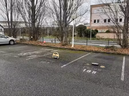 parking individuel extérieur  gare obernai  copropriété privée