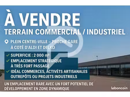 terrain 2 128 m² bully les mines