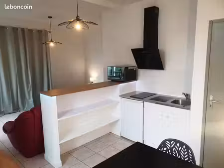 studio meublé de 29m²  très lumineux et fonctionnel  sans vis-à-vis  au second étage