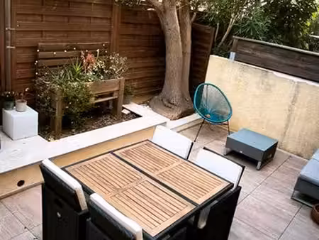 perpignan – sant vicens | superbe t2 bis en rez-de-jardin avec terrasse & 2 places de park