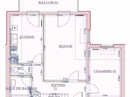 duplex 3 pièces 75 m²