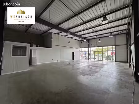local commercial 224 m² le mans