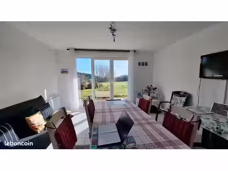 appartement t2 meublé-équipé à saint-valery-en-caux - côte d'albâtre - résidence sécurisée