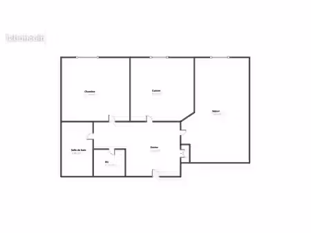 appartement 2 pièces 49 m²
