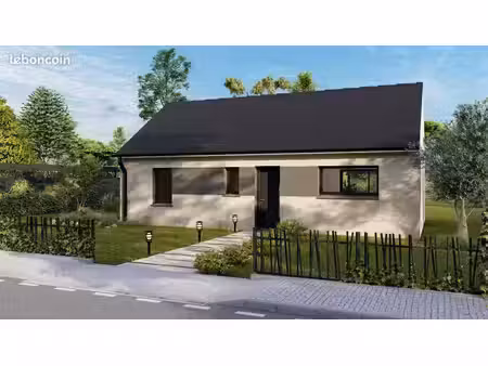 projet de construction d'une maison 69.36 m² avec terrain à fontaine-en-bray (76)