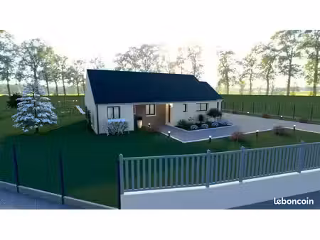 projet de construction d'une maison 107 m² avec terrain à conteville (76)