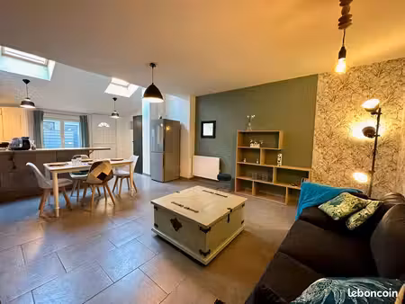 maison de ville f2 50m2 avec terrasse