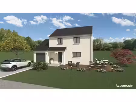 projet de construction d'une maison 102 m² avec terrain à bouelles (76)