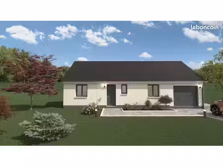 projet de construction d'une maison 76 m² avec terrain à emanville (76)