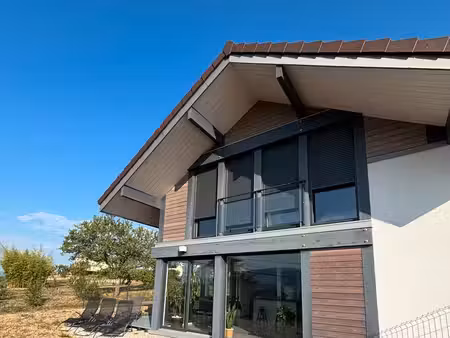 à louer – poisy 74330 / agglomération annecy | maison contemporaine récente 113 m² – vue m