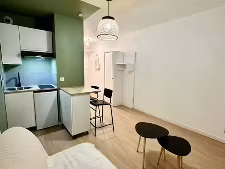 studio meublé 20m2 avec parking à rouen rive droite darnetal