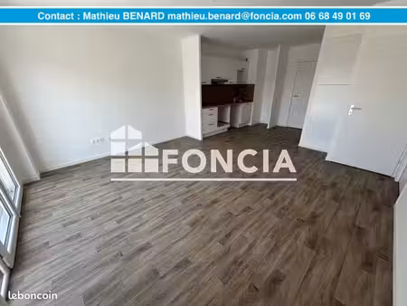 appartement 2 pièces 45 m²