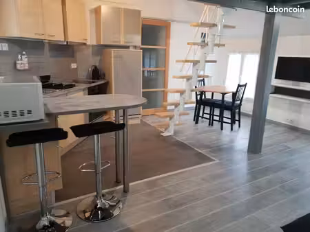 grand studio avec mezzanine