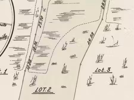 terrain de loisirs avec étang 7744 m2 - proche saint valery sur somme