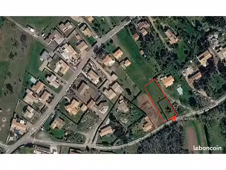 terrain constructible à la corde (brem sur mer)