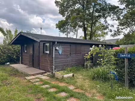 location chalet à l’année – montdidier (80500) – 1 à 2 personnes – 550 /mois – apl possibl