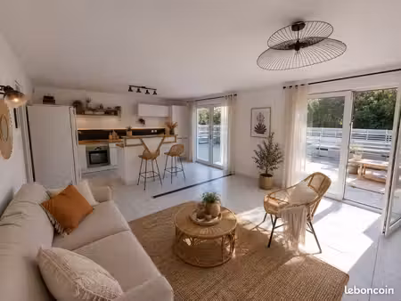chaleureux appartement t4  rdc  chauffage et piscine compris