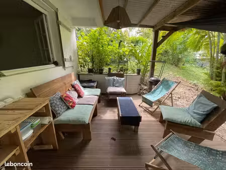 bas de villa front de mer au helleux