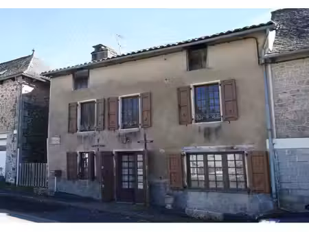 maison en pierre avec petit jardin proche commerces et services (puycapel-calvinet  15)