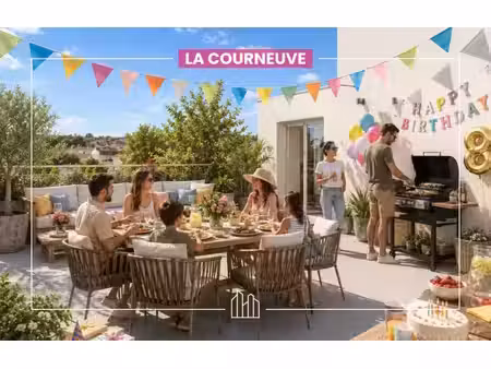 vente appartement neuf 5 pièces 104m2 la courneuve - 408900 € - surface privée