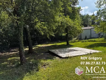 vente terrain 830 m² breuillet (17920)