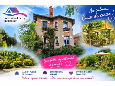 maison de campagne garage de plus de 100 m2 sans vis-à-v
