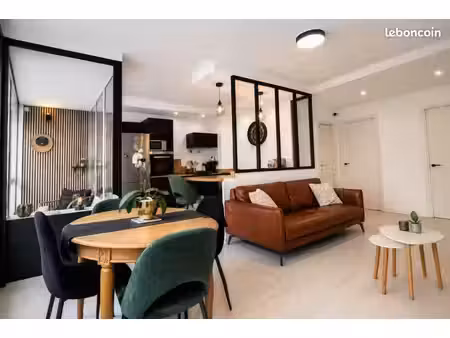 appartement rénové | 78 m² | 3 chambres | parking | balcon | cave