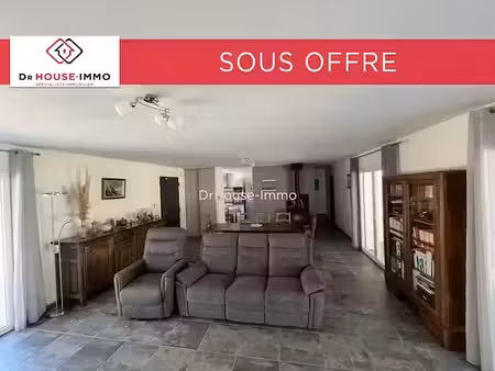 vente maison 4 pièces 120 m² à boucoiran-et-nozières (30190)  299 000 €