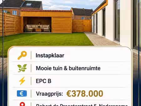 maison à vendre à nederename € 378.000 (lr0uo) - kurt decroix | zimmo