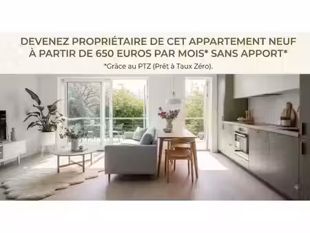 vente appartement 2 pièces 44 m² à colomiers (31770)  165 500 €