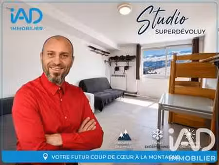 vente appartement t1 à superdevoluy (05250) : à vendre t1 / 26m² superdevoluy