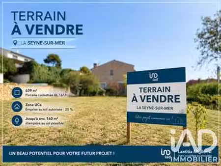 vente terrain à la seyne-sur-mer (83500) : à vendre / 639m² la seyne-sur-mer