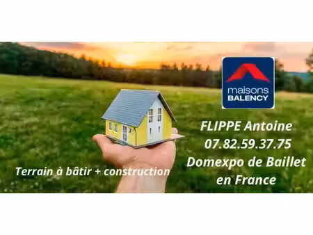 terrain constructible à vendre