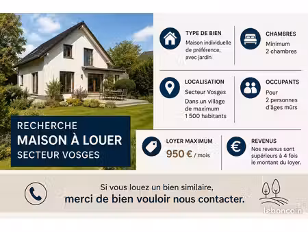 recherche maison en campagne
