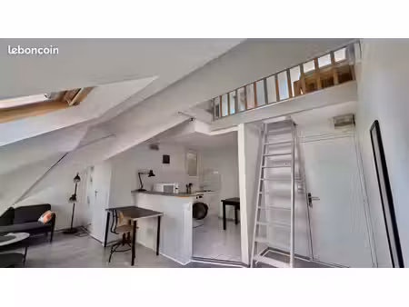 appartement meuble 1 pièce 29m²