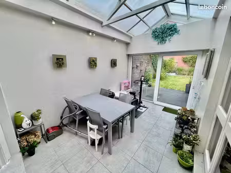 exclusivité – maison de caractère 183 m² – 5 chambres – garage & jardin – tourcoing