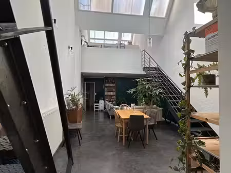 lofft coup de coeur 100 m2 - vue arborée - parking couvert - métro lille/lambersart