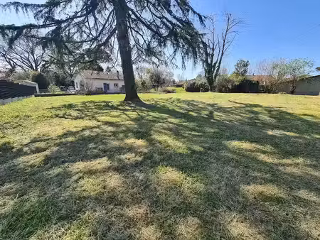 vente terrain à batir 1000 m² à saint-martin-de-hinx (40390)  124 000 €
