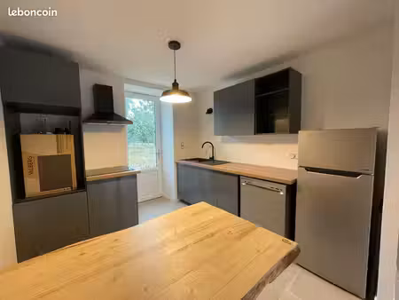 location maison 62m² + 350m² terrain