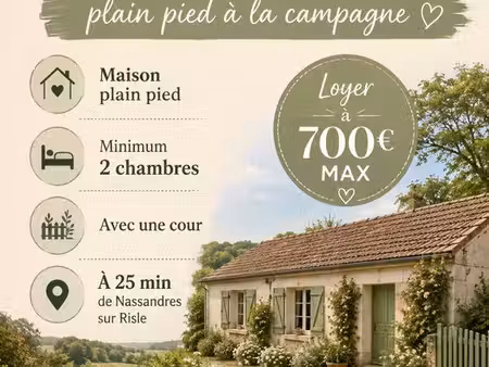 urgent je recherche maison a louer