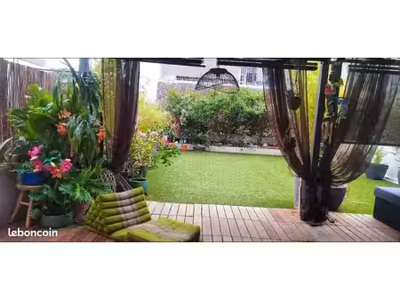 f3 de 63m2 +terrasse exceptionnelle de 86m2+parking au 2ème étage quartier petit ivry